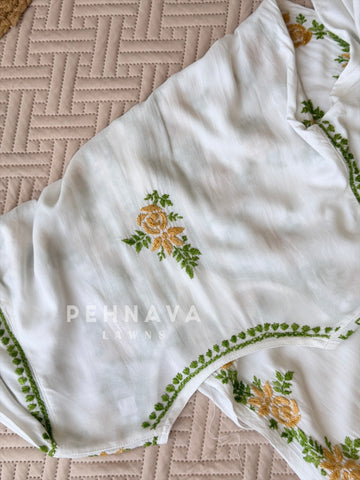 Chikankari Rayon Kurta Set