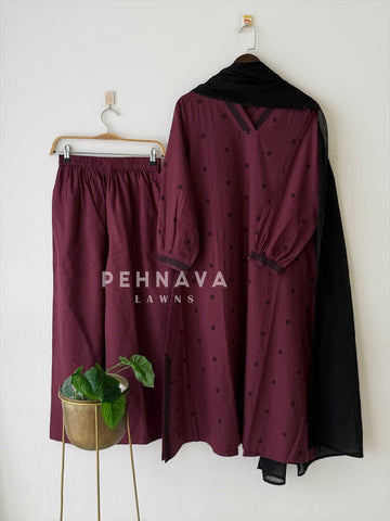 Casual Jamdhani Suit Set-6170