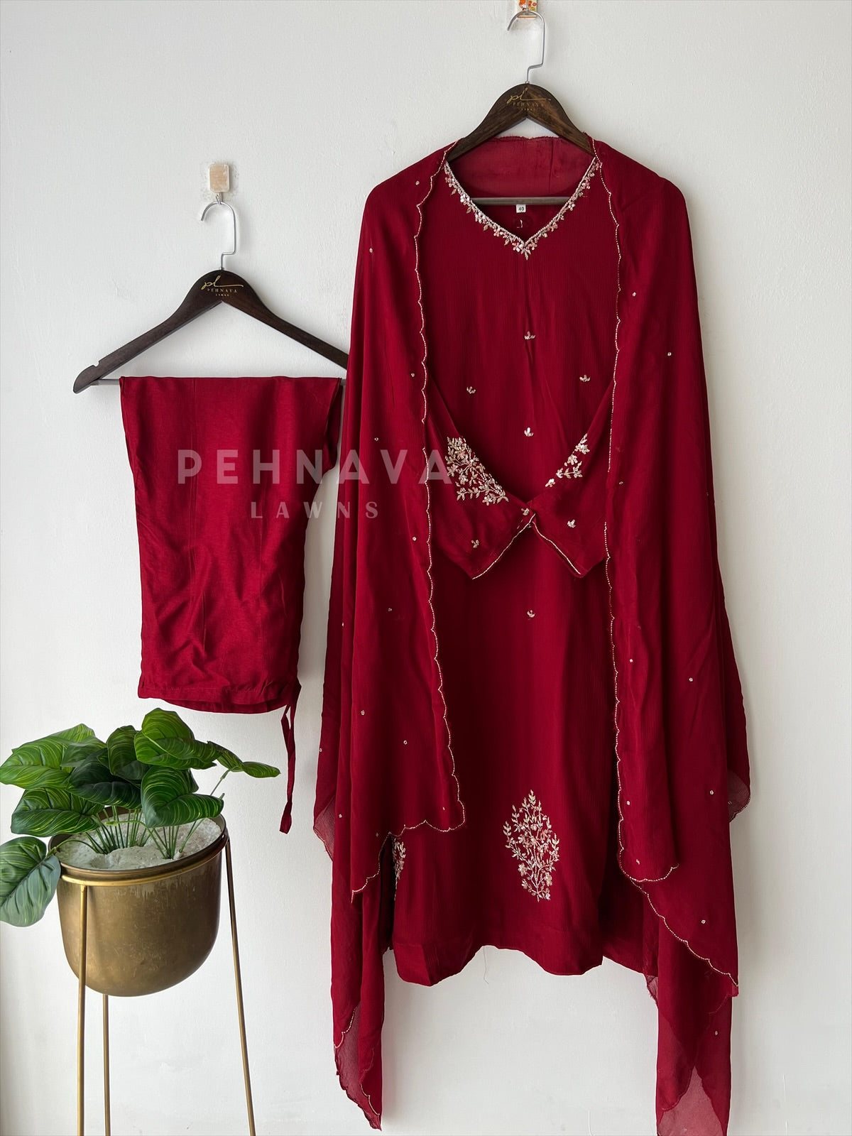 Premium Work Suit-No.4 - Pehnava Lawns