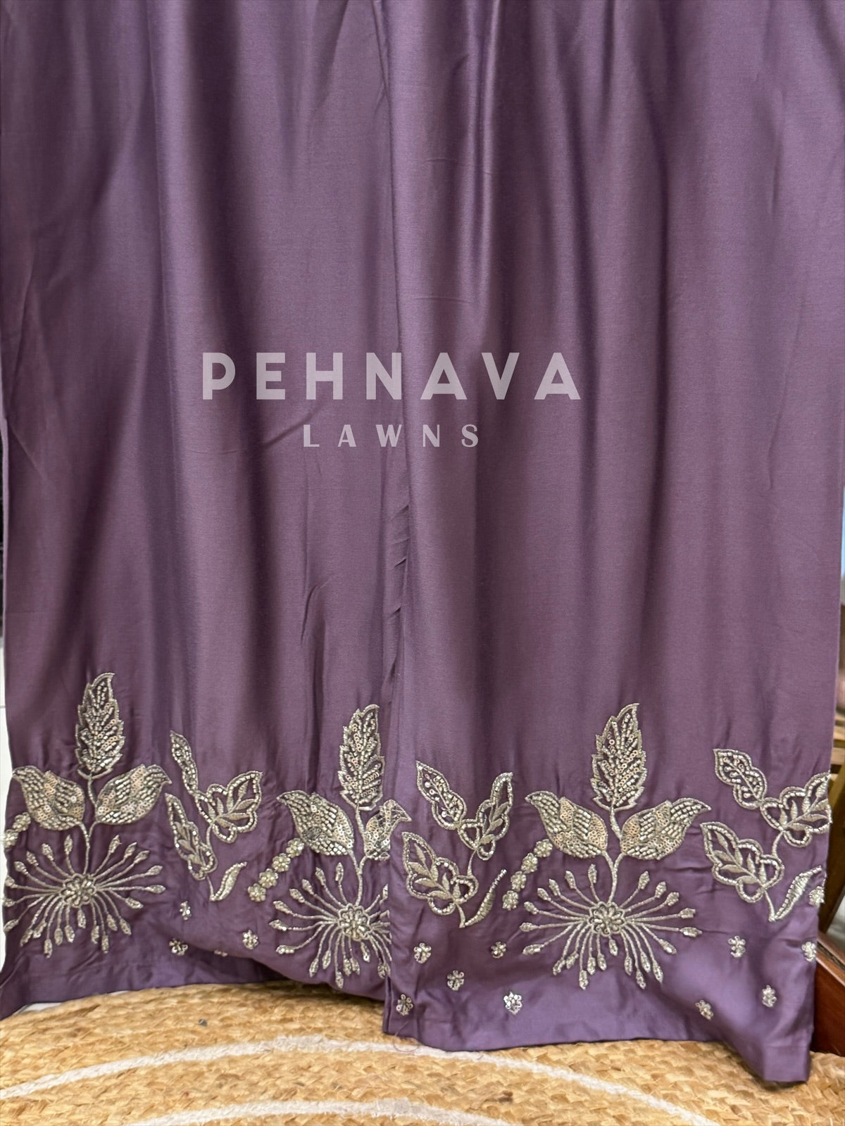 Premium Embroidered Three Piece Set-LRC321