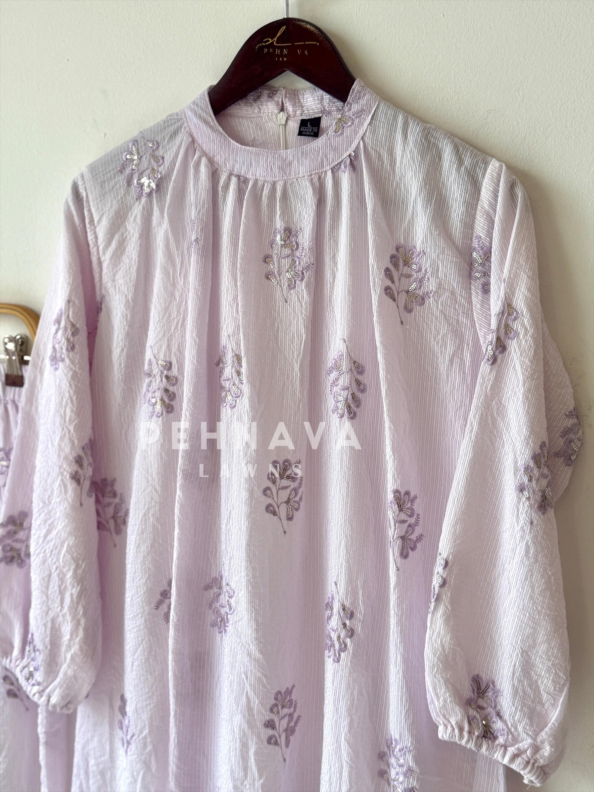 Floral Embroidered Co-ord Set-