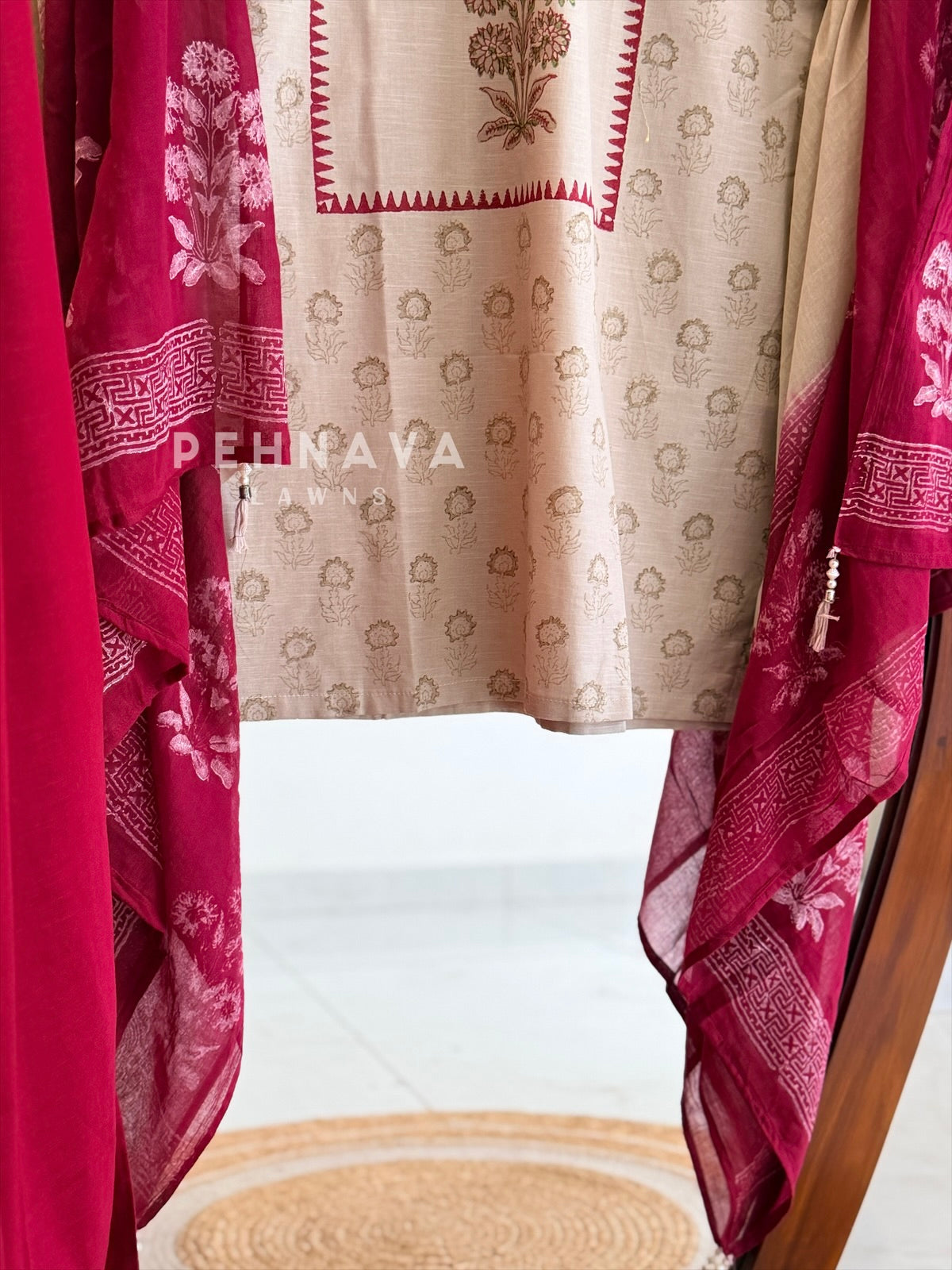 Cotton Printed Suit Set 12612