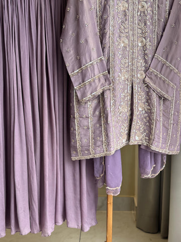 Heavily Handworked Partywear Suit