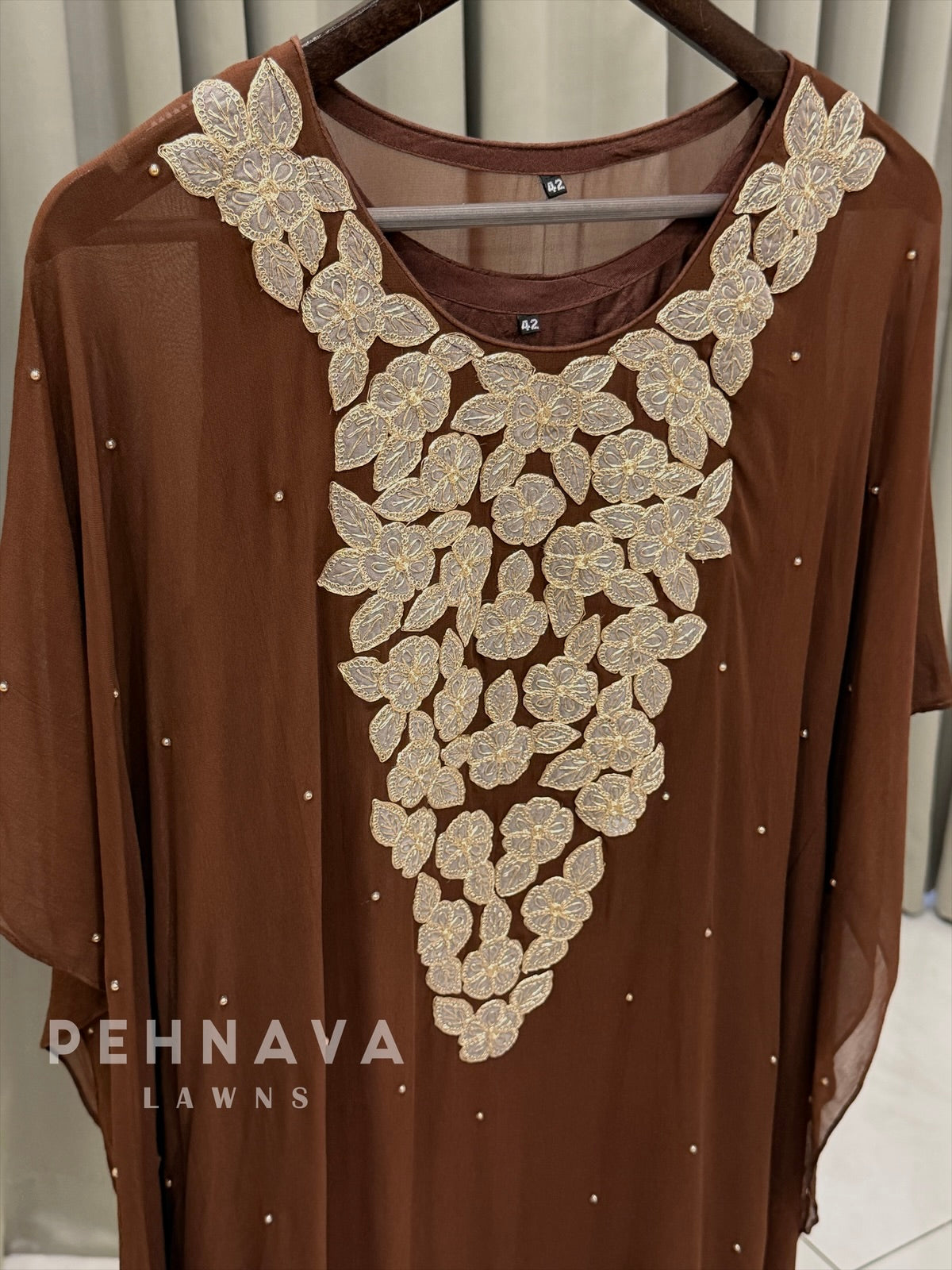 Floral Patchwork Kaftan Suit