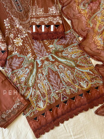 Signature Embroidered Lawn Suit