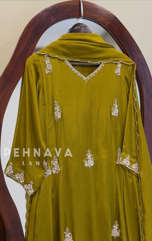 Handworked Anarkali Attire
