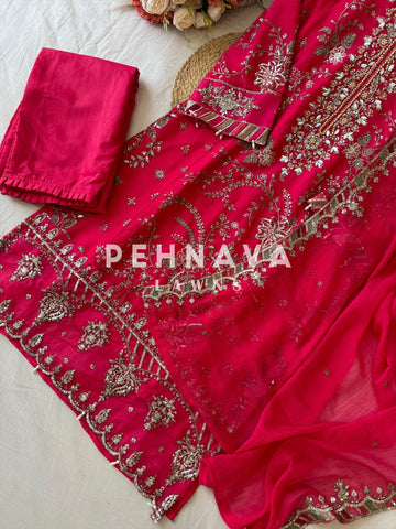 Pure Chiffon Pakistani Party wear