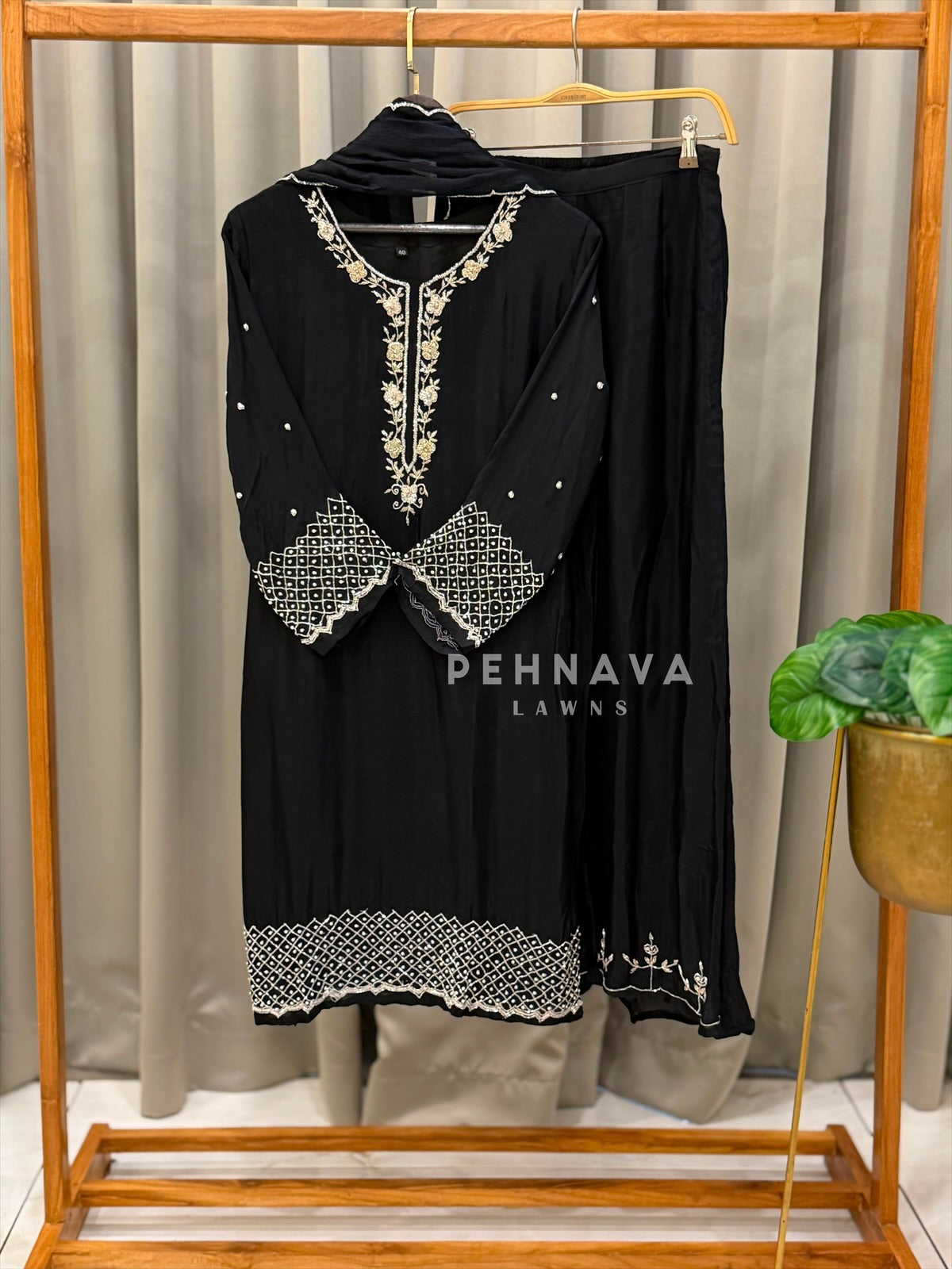 Premium Handworked Chinnon Suit