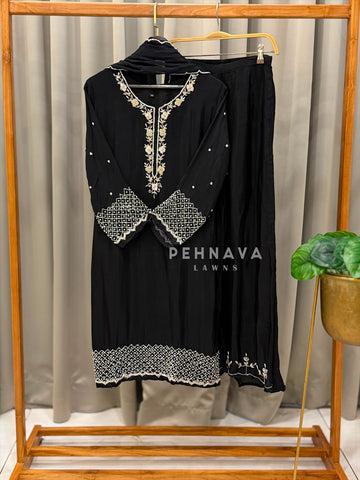 Premium Handworked Chinnon Suit