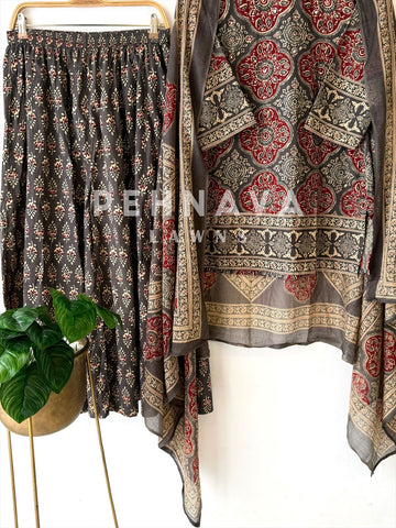 Cotton Printed Suit 313