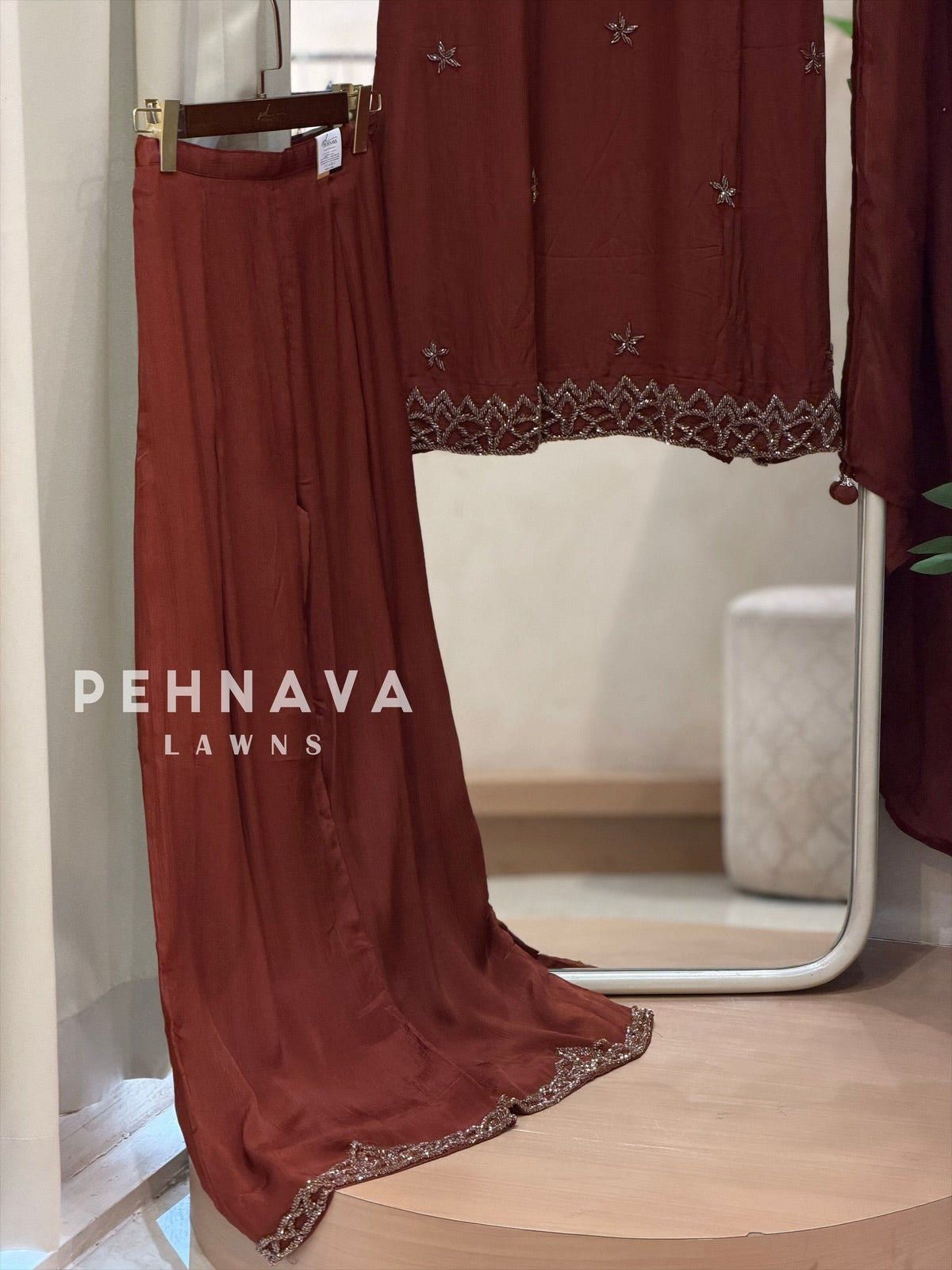 Premium Handworked Chinnon Ensemble