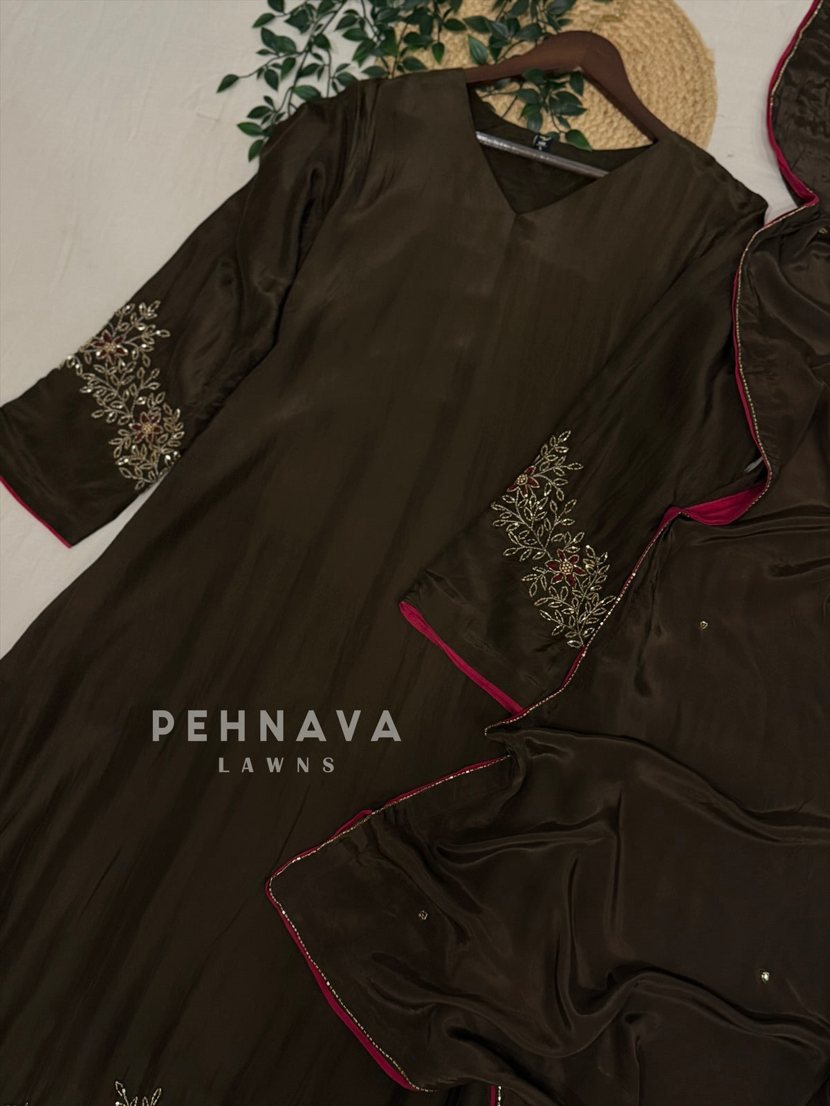 Bell sleeve Handworked Ensemble H-236
