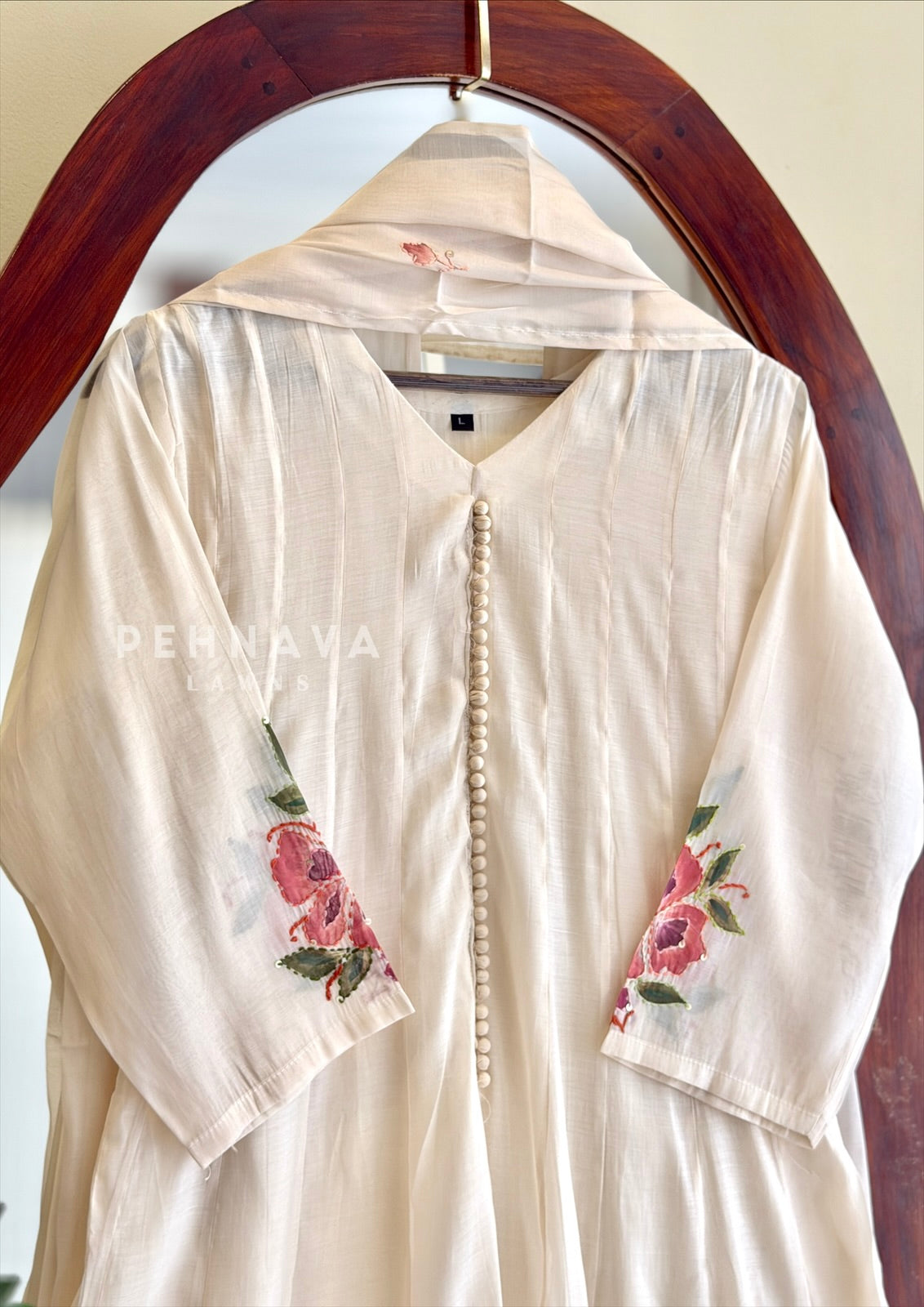 Floral Printed Suit