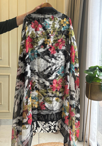 Black Casual Pakistani Suit