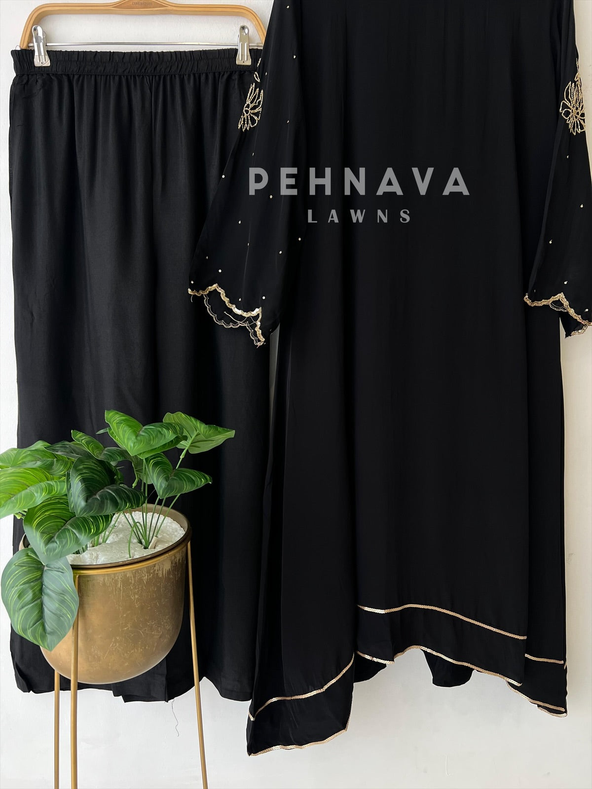 Simple Hand Worked Suit-4361