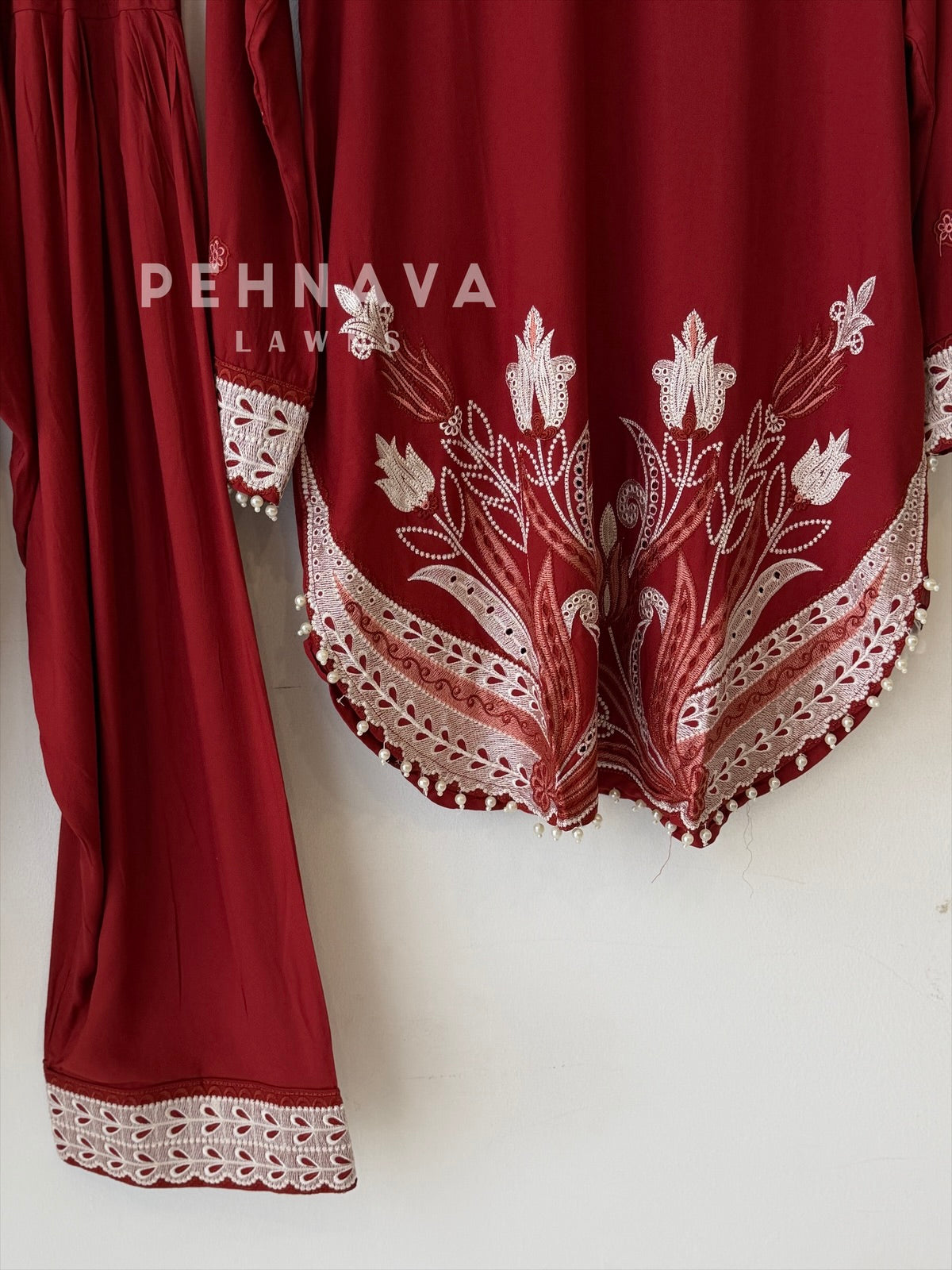 Floral Embroidered Farshi Salwar 401