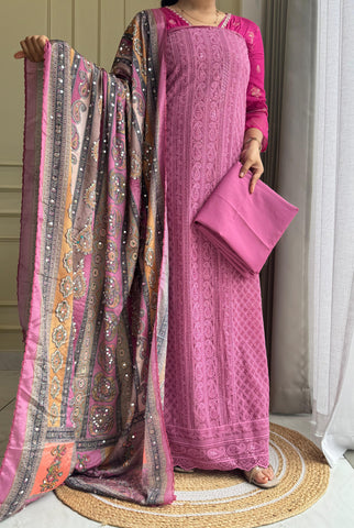 Party wear Georgette Suit