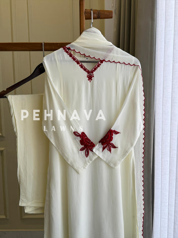 A-Line Slit Suit - Pehnava Lawns