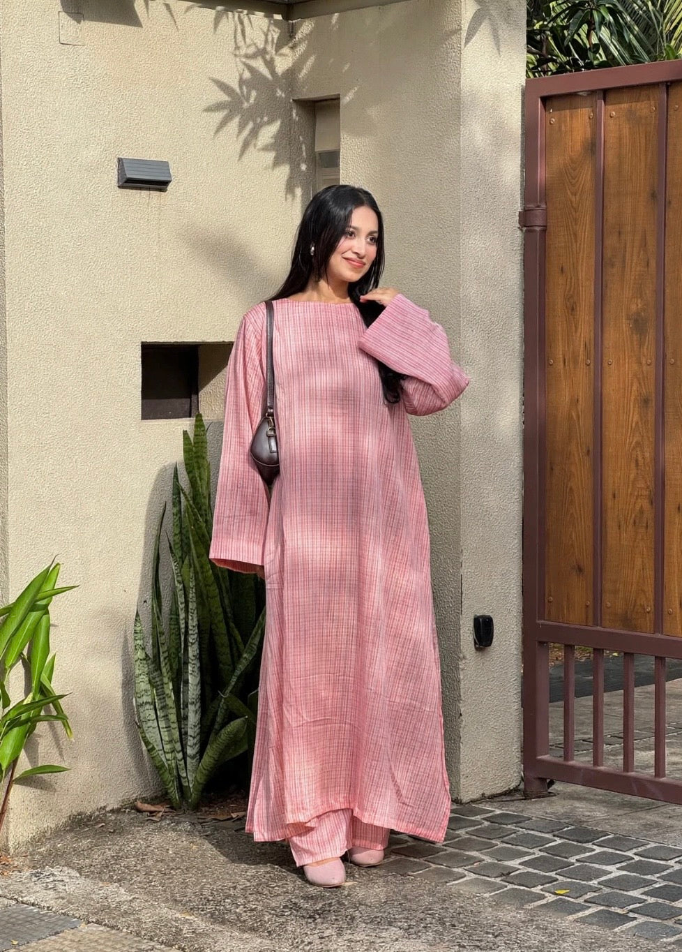 Modest Lined Two Piece Set