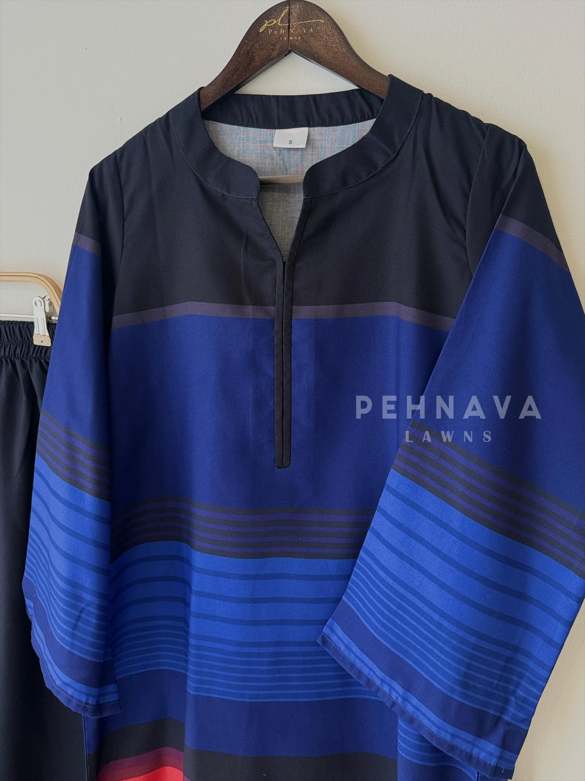 Stripe Panel Suit-j6151 - Pehnava Lawns