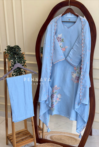 Floral Embroidered Ensemble 2016