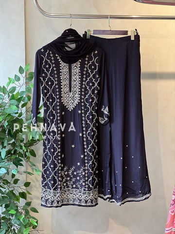 Heavily Handworked bottom with Pure Chiffon Dupata