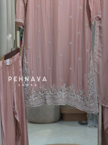 Premium zardosi Handworked Suit-11535