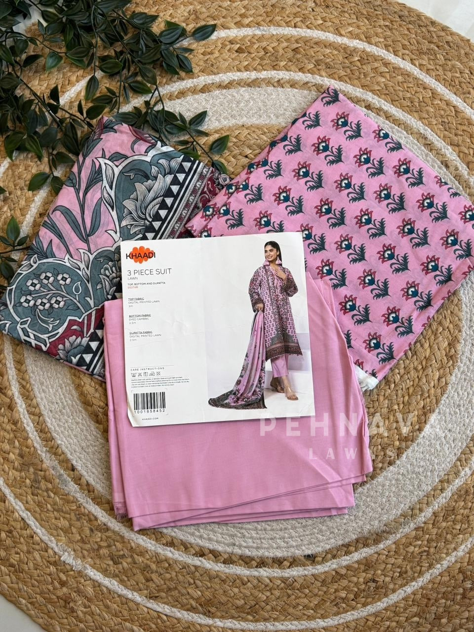 Premium Khaadi Printed Lawn suit