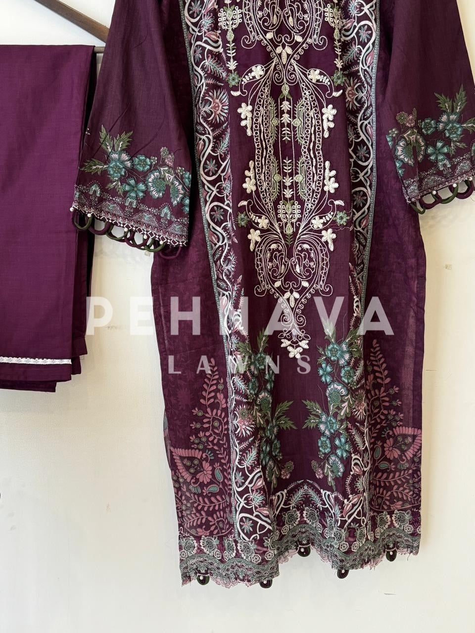 Signature Pakistani Cotton Suit - Pehnava Lawns