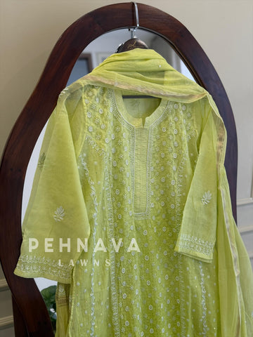 Chikankari Embroidered Attire