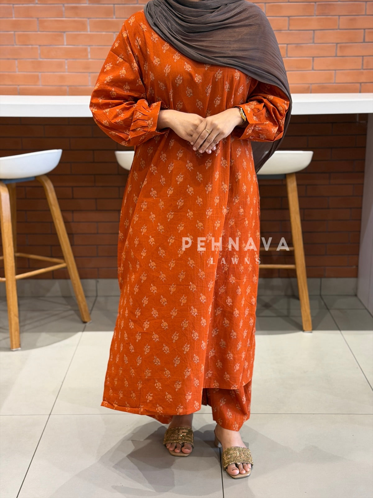 Daily Wear Cotton Printed Co-ord Set SN5294