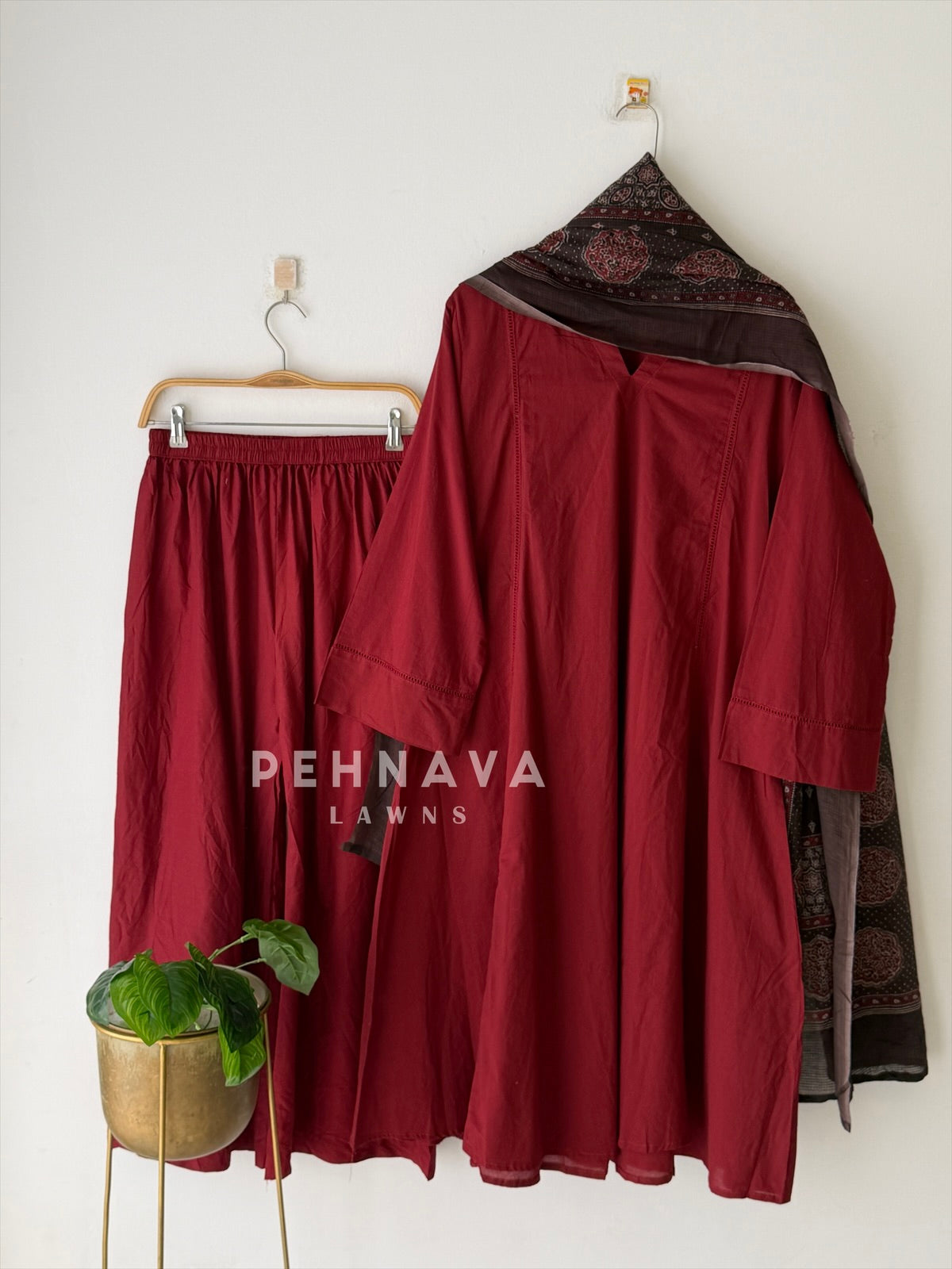 Daily Wear Cotton Suit Set-SN5033