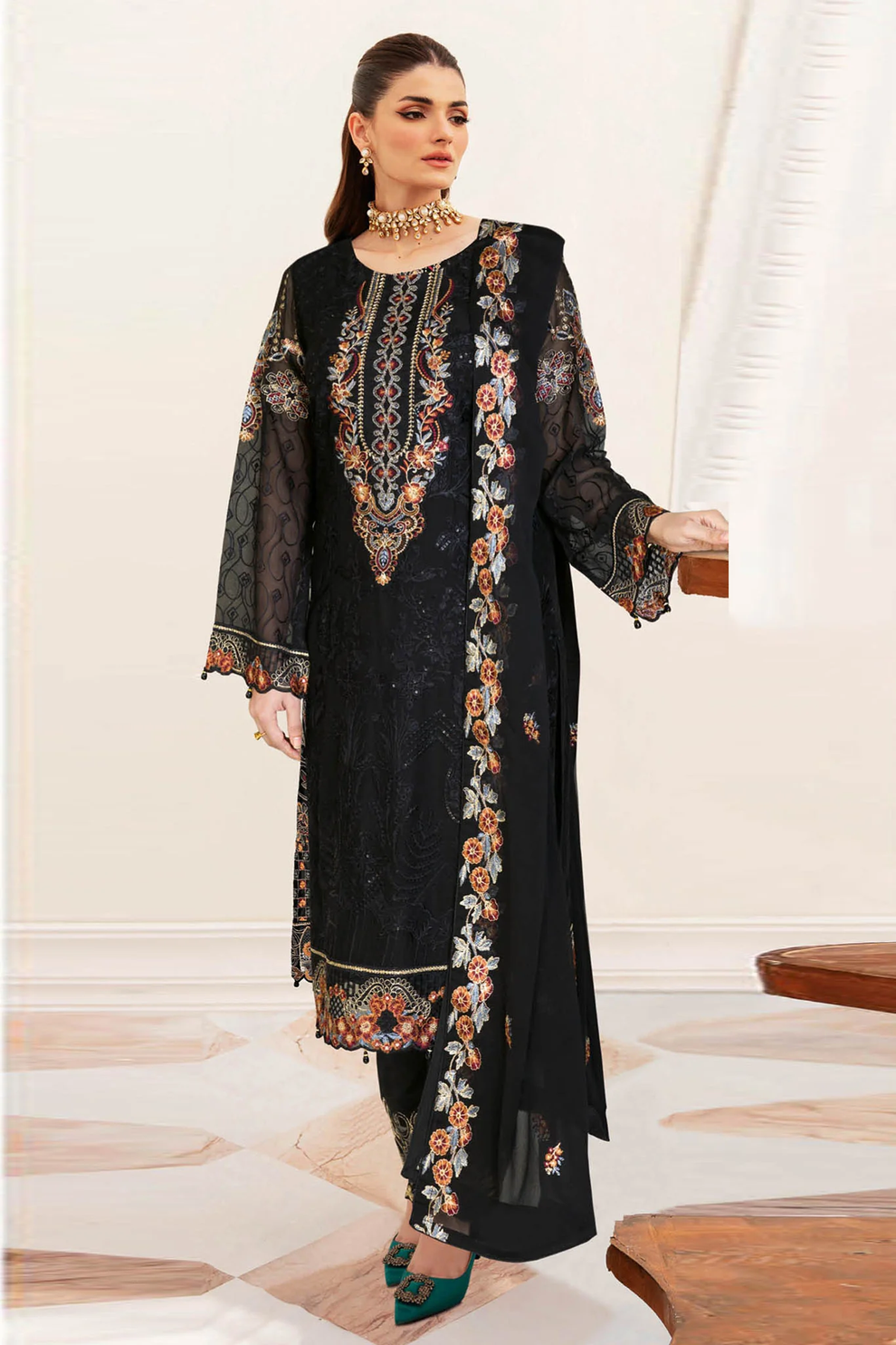 SANGEET Luxury Chiffon Collection Vol-2 by Ramsha | B-204