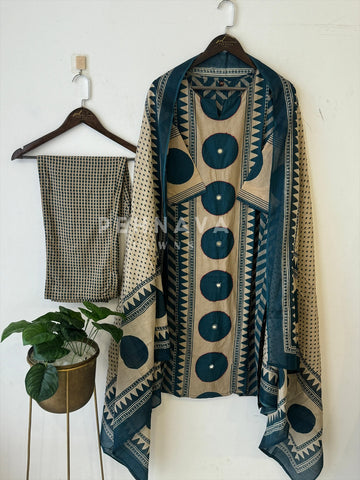 Ethnic Ensemble Suit Set-18712 - Pehnava Lawns