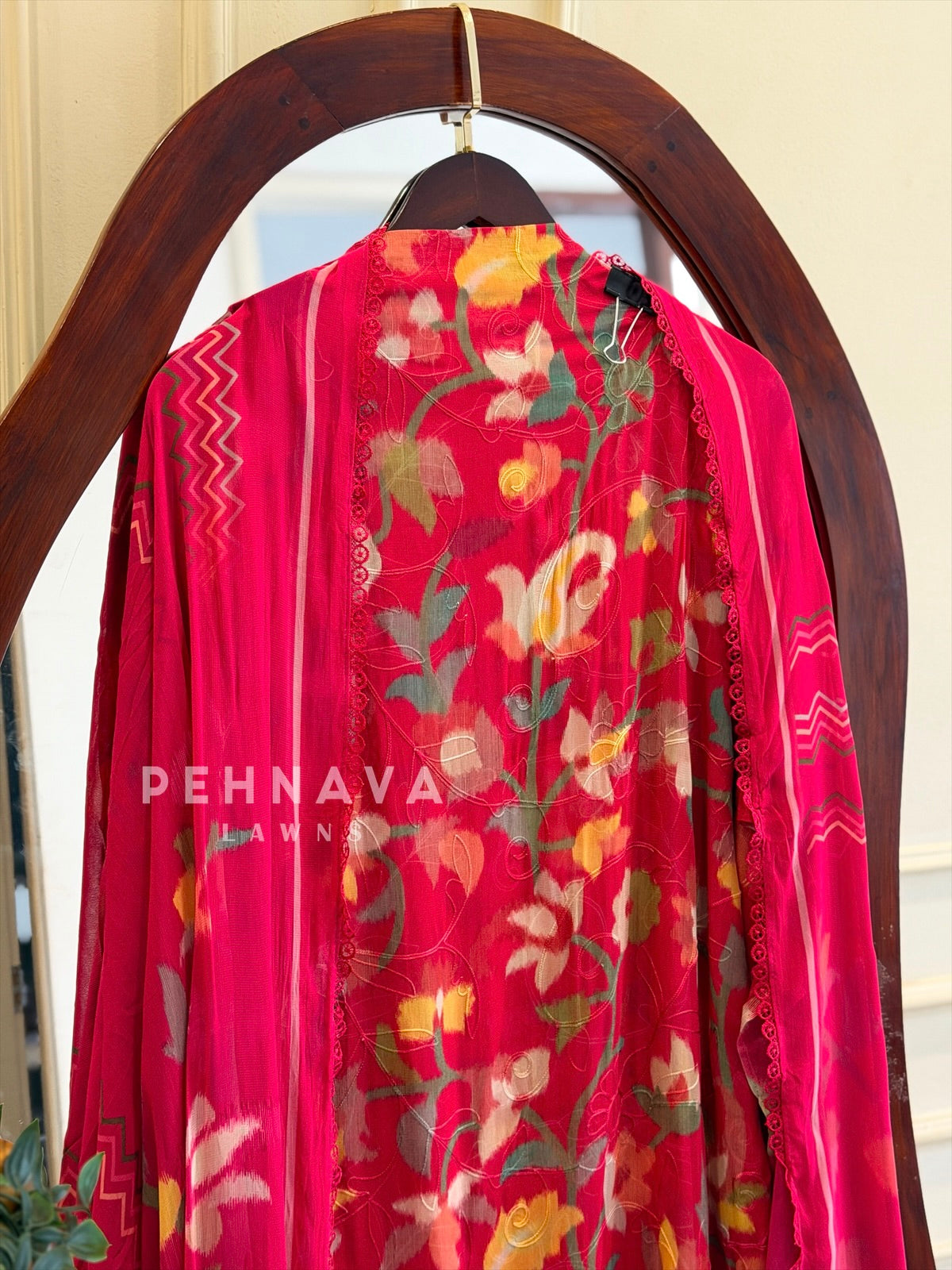 Floral Embroidered Georgette Suit