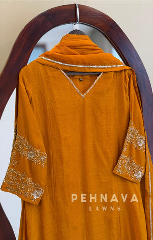 Chanderi Handworked Attire