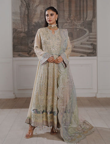GLAMOURA BY NOOR'S SEMI-STITCHED 3PC | D-01