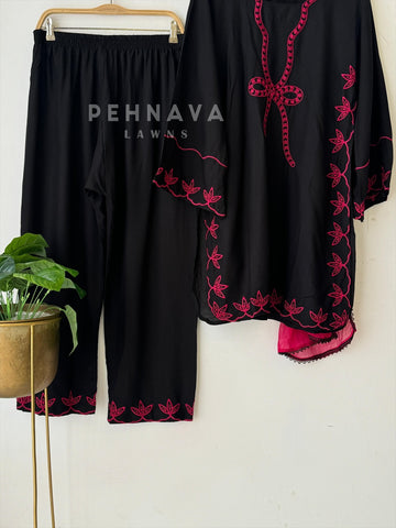Viral bow embroidered tunics-250