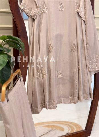 Handworked Anarkali Attire