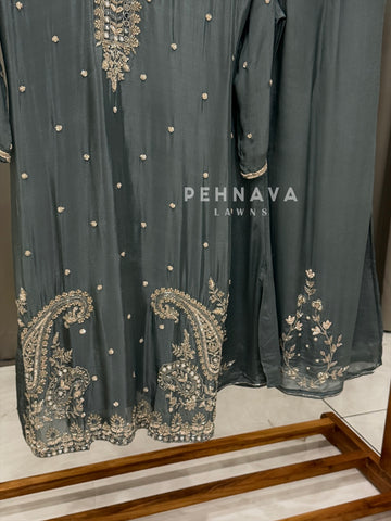 Premium Handworked Chinnon Ensemble