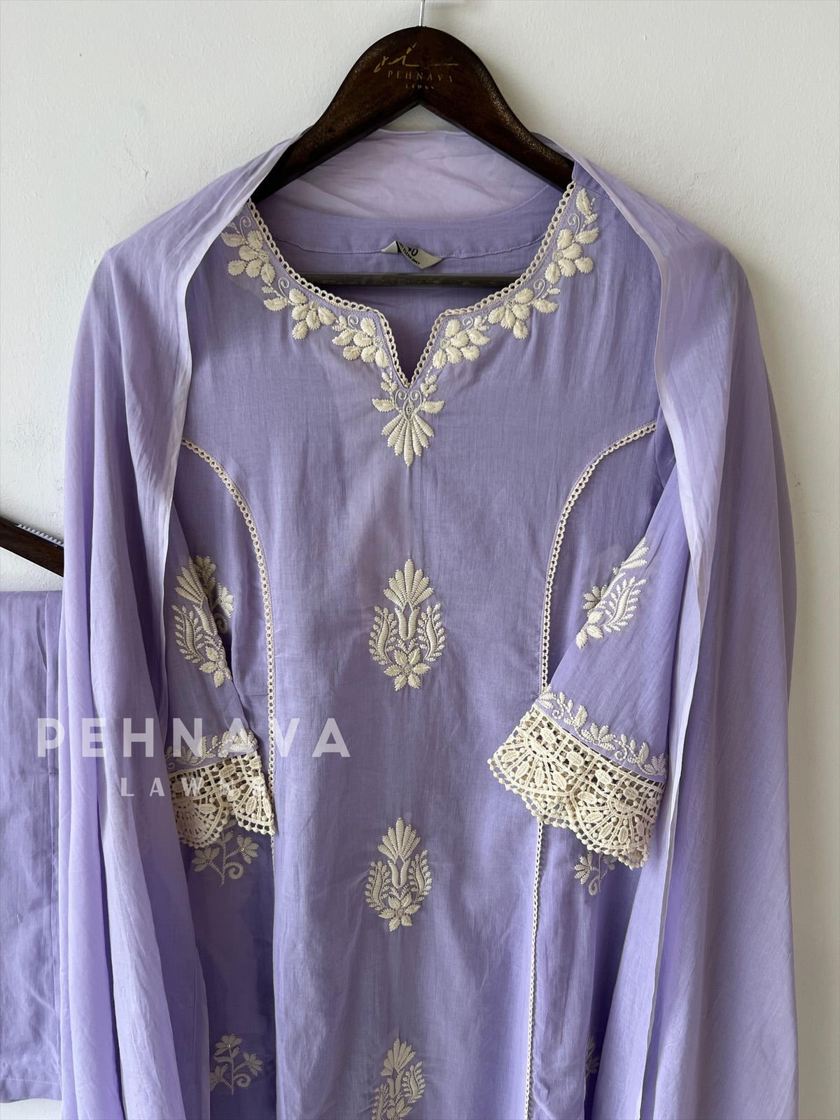 Mulcotton Embroidered Suit