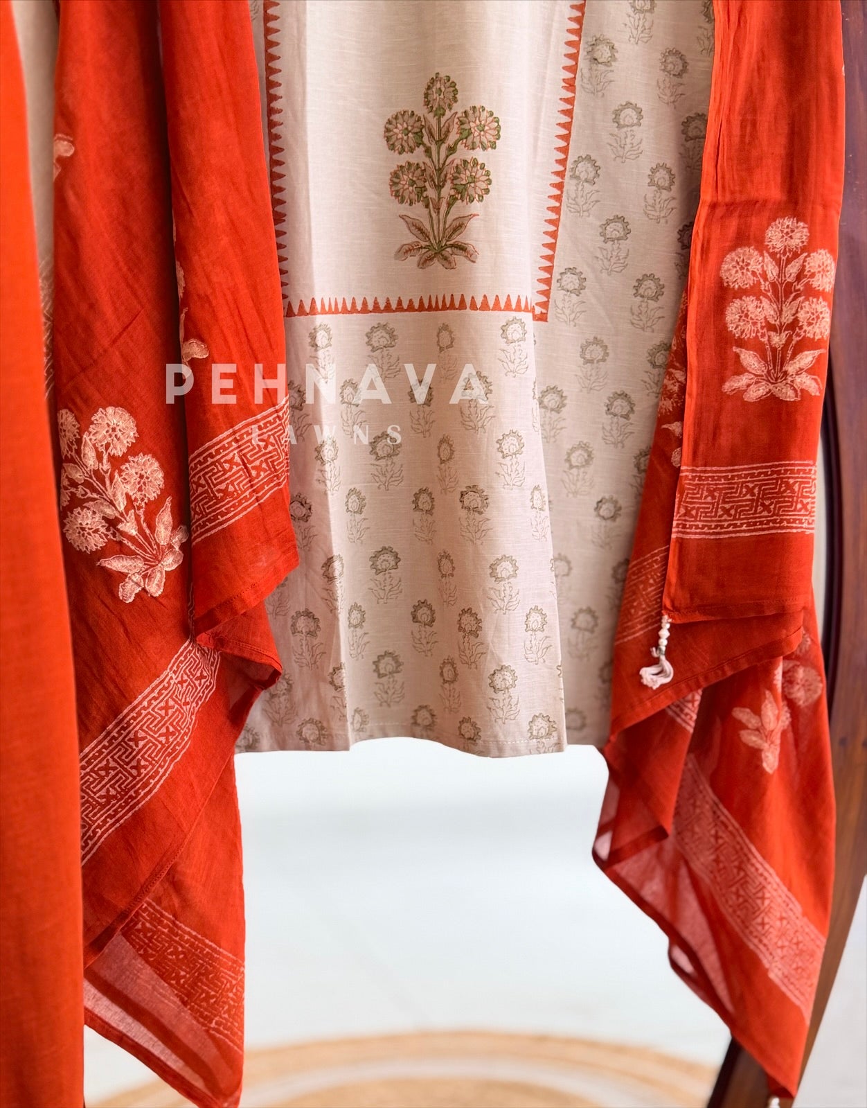 Cotton Printed Suit Set 12612