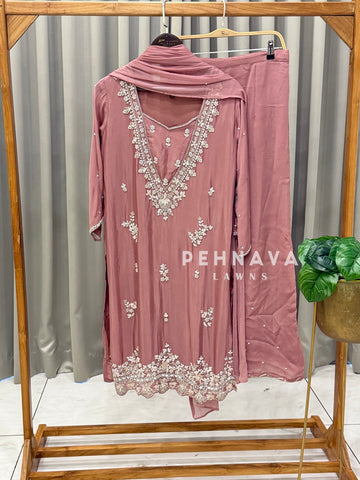 Premium Handworked Chinnon Ensemble-9057