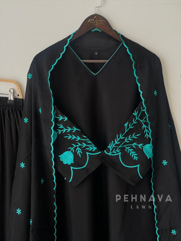 Chanderi Scallop Embroidery Set 3243 RR124