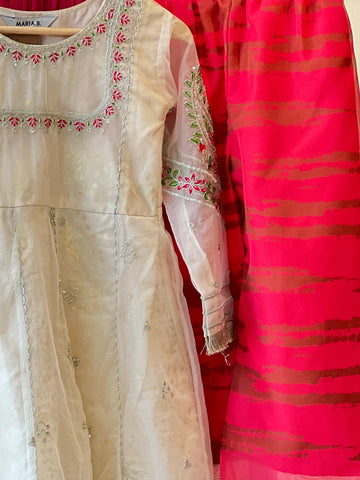 Kids party wear -ready to wear D.No.K439 - Pehnava Lawns
