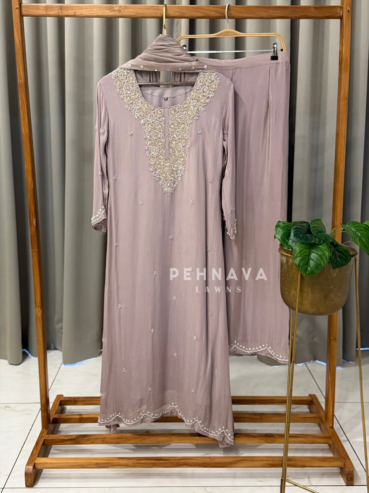 Premium Handworked Chinnon Ensemble