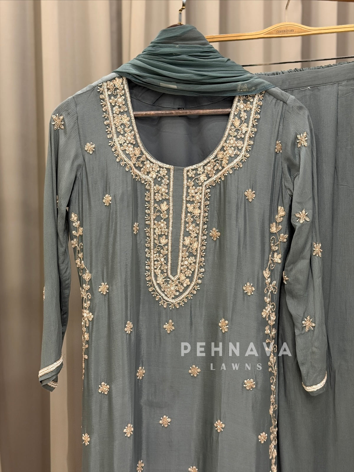 Premium Handworked Chinnon Ensemble