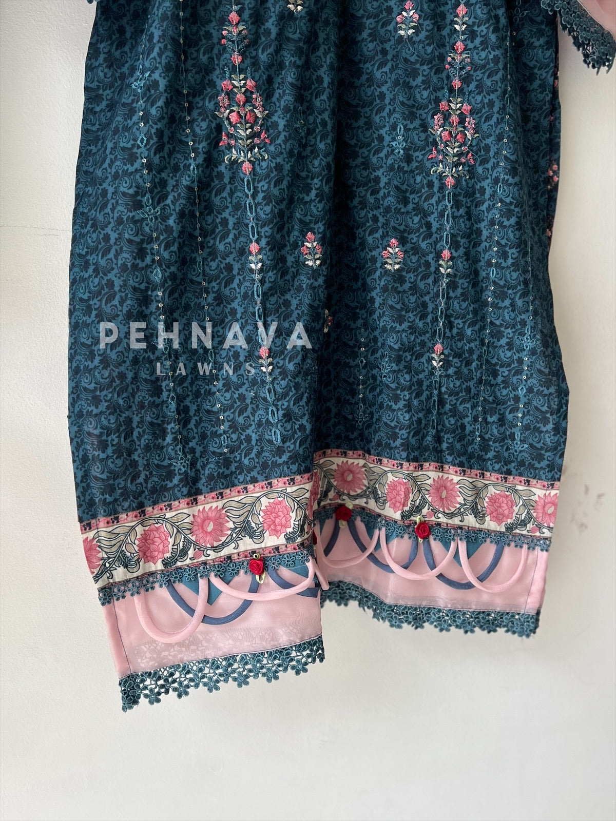 Embroidered Casual Ready To Wear Suit-21007-8