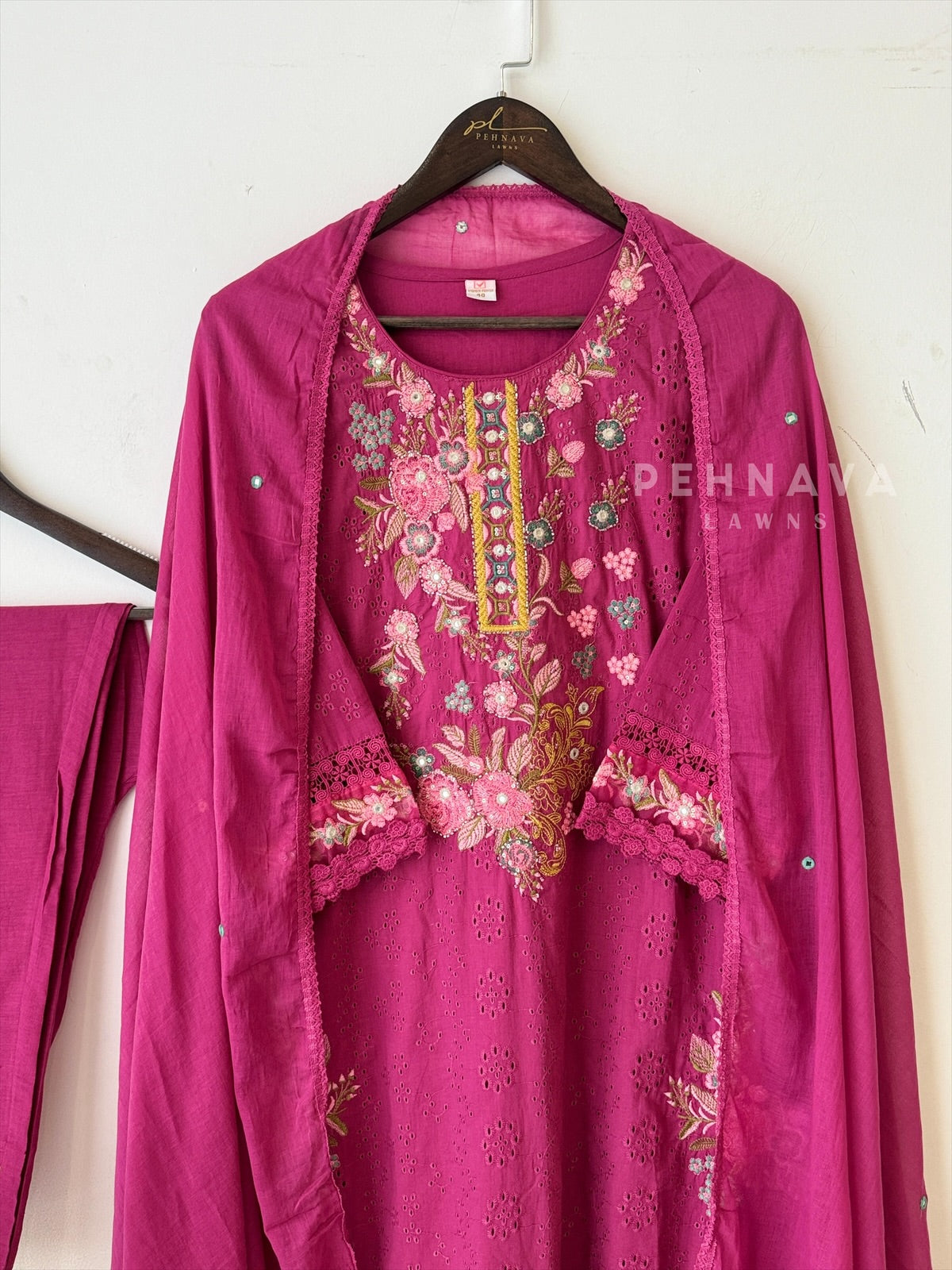 Hakoba Cotton Suit Set 3197 BV2 - Pehnava Lawns