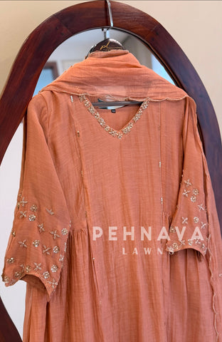 Chanderi Handworked Ensemble-17553